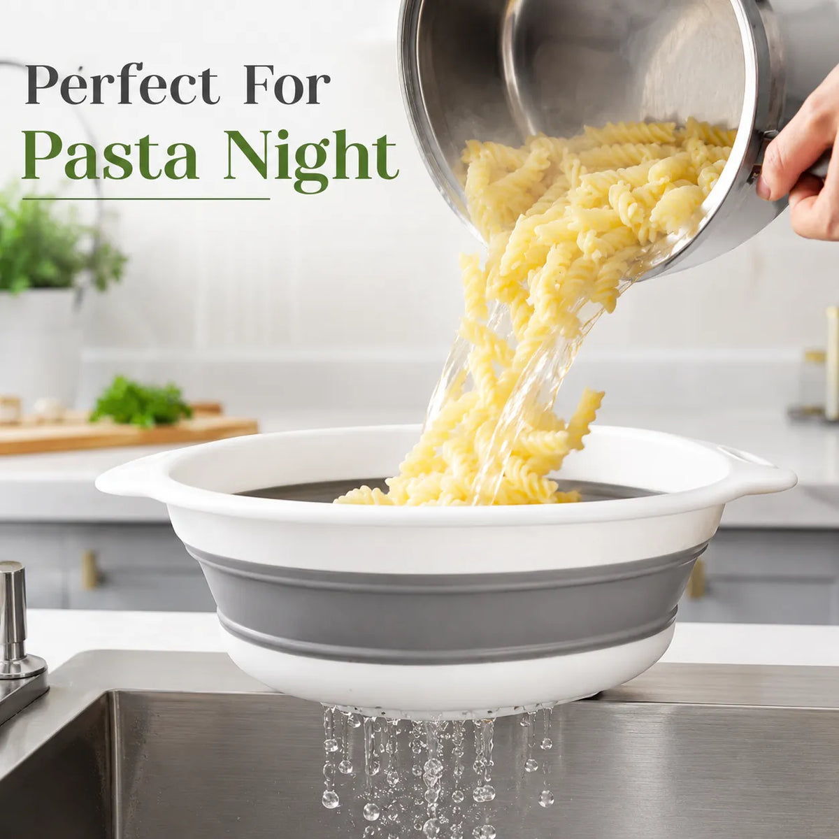 🧺3-Pack Collapsible Colander Set