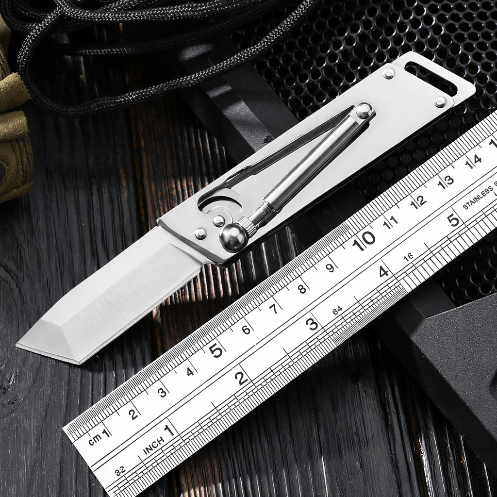 VGMAX All Stainless Steel Folding Pocket Knife
