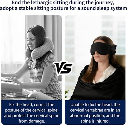 Airplane Sleep Support Set, 3 in 1 Airplane Sleep Support System