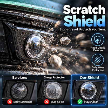 🚘Anti-Rain & Scratch Car Camera Film (4-Pack) 💧