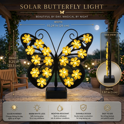 🦋Solar Butterfly Garden Light
