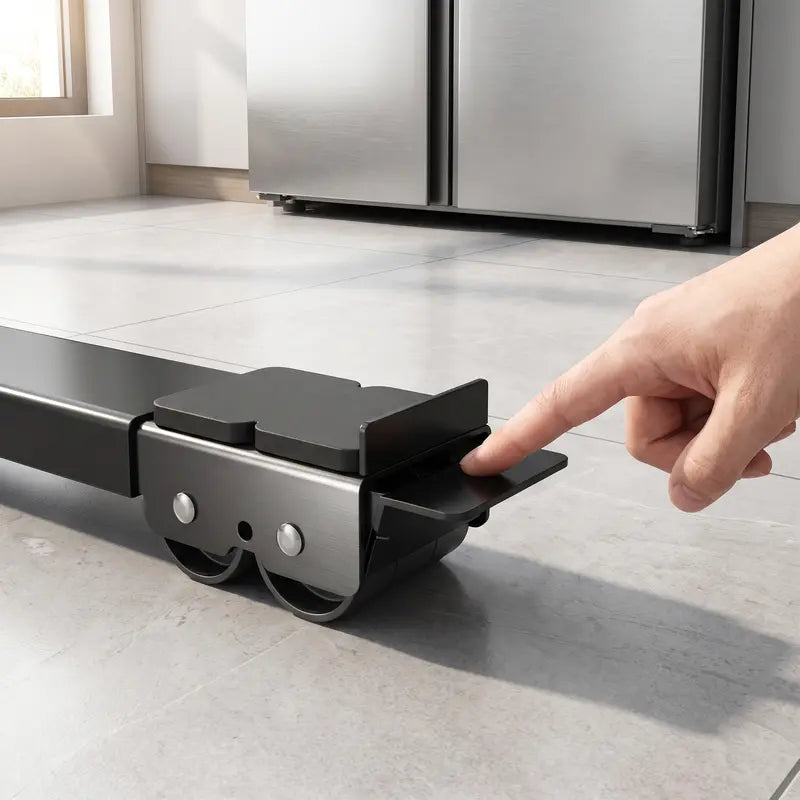 🛠️ Move Heavy Appliances with Ease! Adjustable Rolling Dolly 🚚