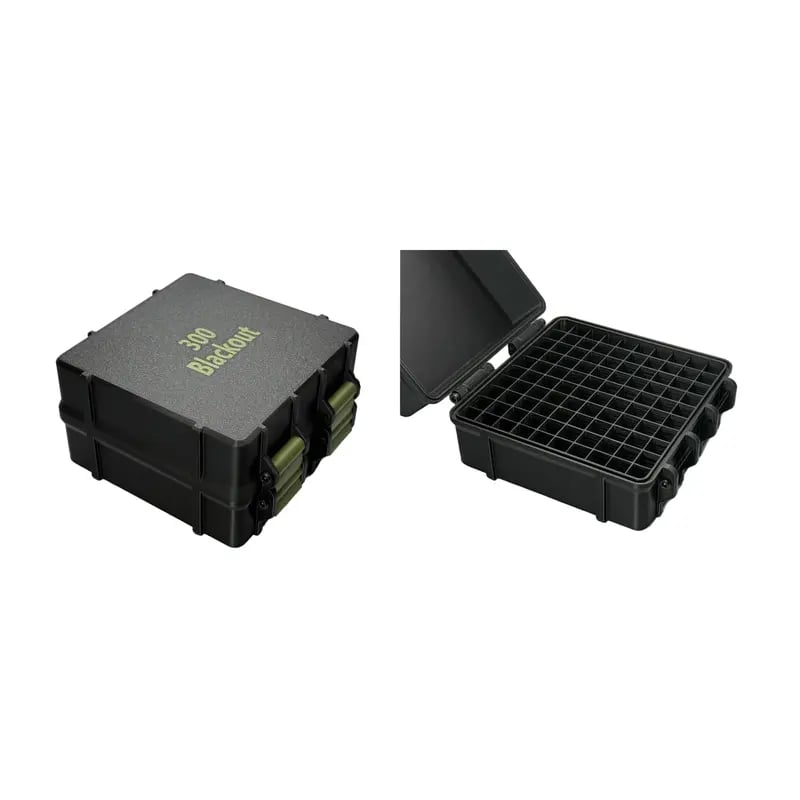 🧰 100 Slot Ammo Storage Organizer Case | 🔒 Snap-Lock Storage Box | 🎯 Range Gear Storage | 🚀 New Variations Added Regularly