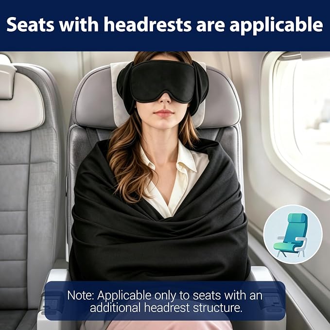 Airplane Sleep Support Set, 3 in 1 Airplane Sleep Support System