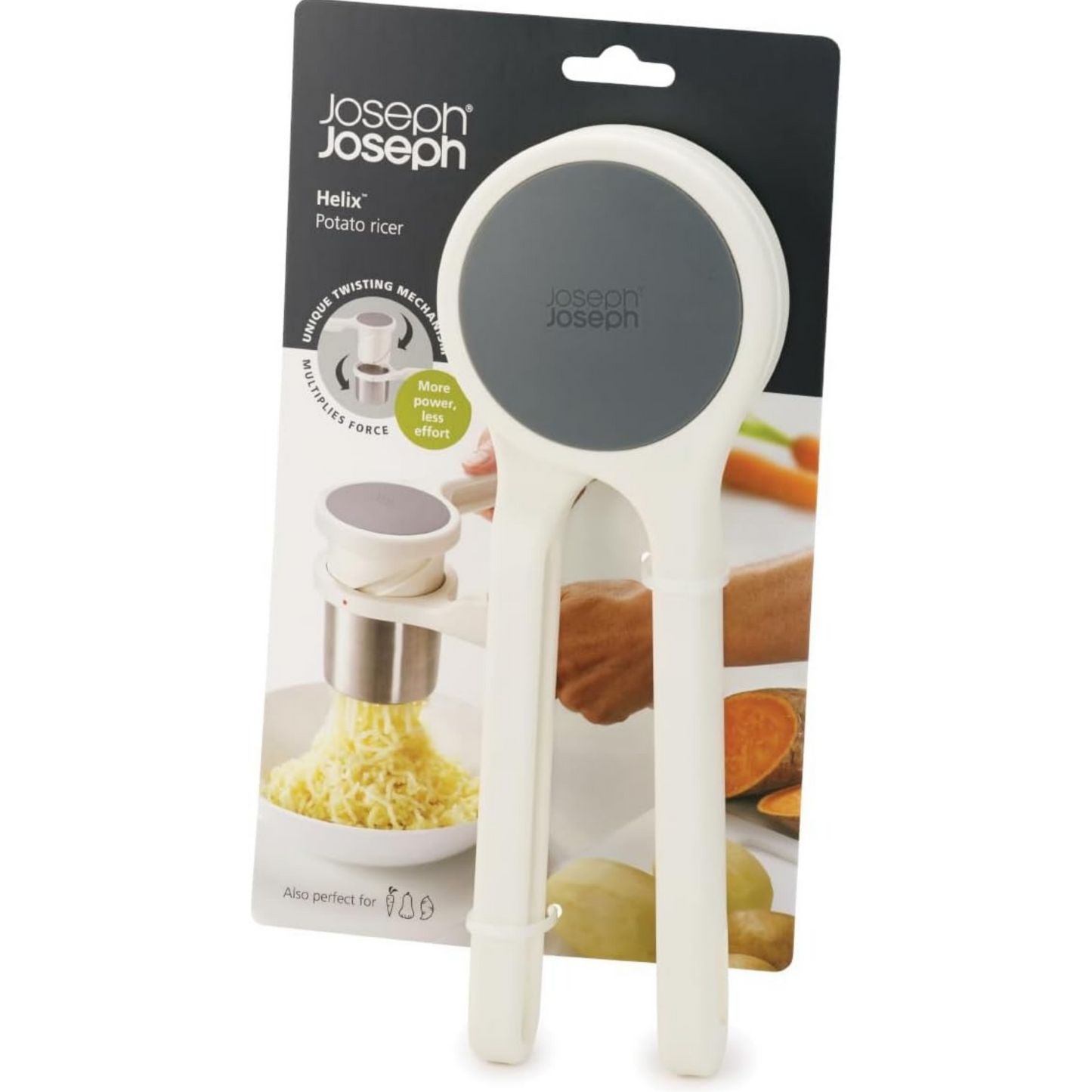 💖Hot 50% OFF🌹🥔 Potato Ricer Masher – Twist-Action Stainless Steel Vegetable Puree Tool