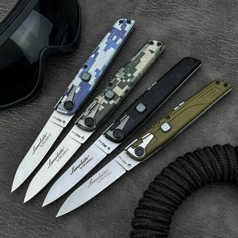 🔪High Hardness Stock Colt II Folding Knife with Safety Lock