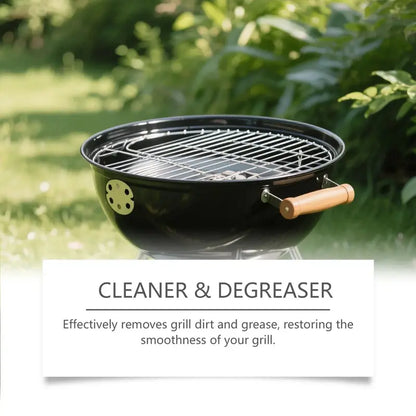 🔥 BBQ Grill Cleaner Spray – Grease & Grime Remover For Post-Cookout Cleanup ✨