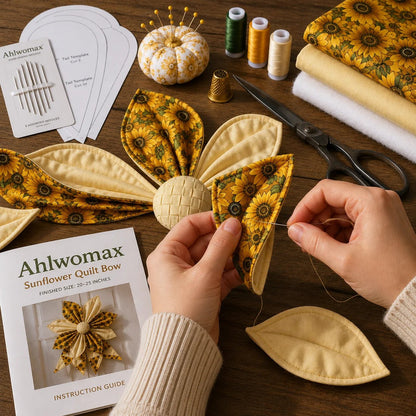 🔥HOT SALE🔥 Last Day 50% OFF - Large Patchwork Bow Sewing Kit