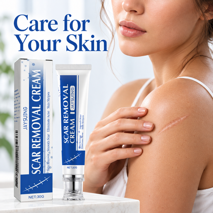 ✨Jaysuing Scar Removal Cream , Skin Repair Gel for Surgical Scars, Acne Marks, Stretch Marks, Burn &amp; Cut Scars, Odorless Skin Care Cream for Adults &amp; Kids
