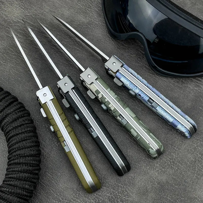 🔪High Hardness Stock Colt II Folding Knife with Safety Lock