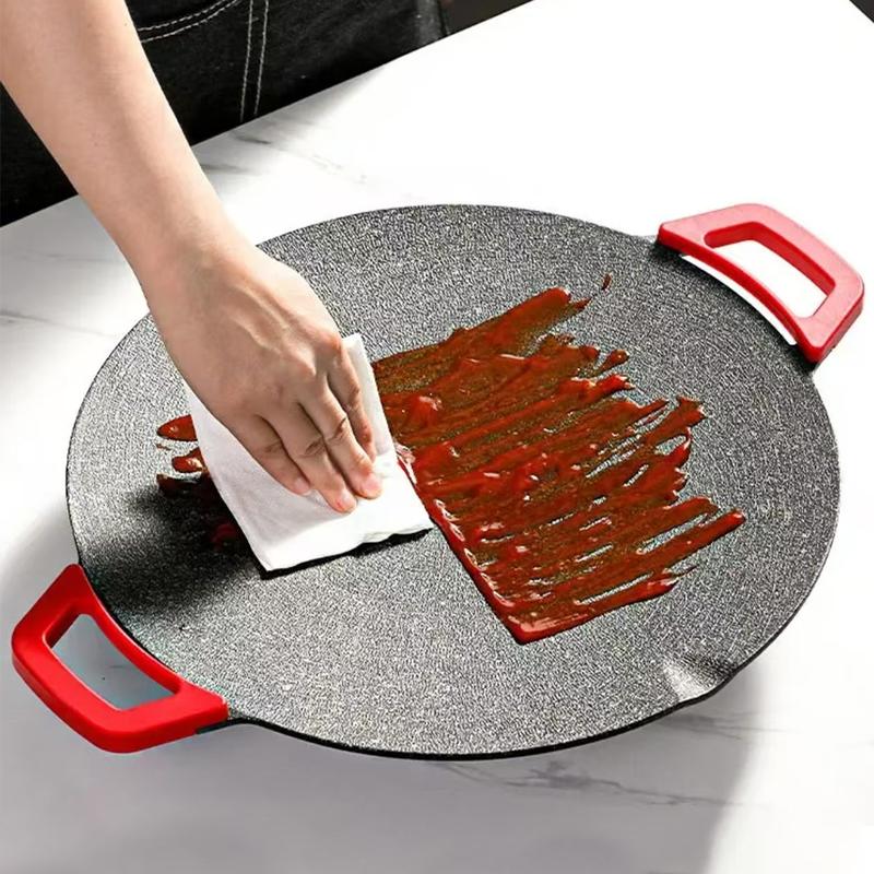 🍳 AORAN Large Round Electric Griddle Pan