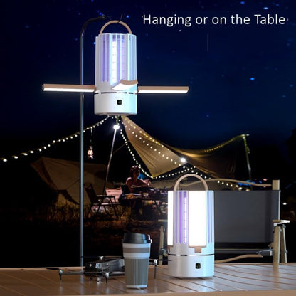 🏕️ 3-in-1 Rechargeable Camping Bug Zapper Light