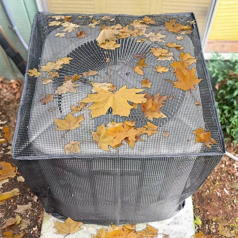 ❄️ Heavy-Duty Mesh AC Cover – All-Season Outdoor Protection