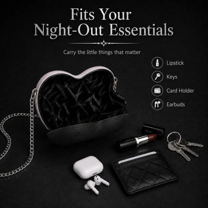 🔥Last Day 50% OFF 🖤👁 Gothic Heart Eye Statement Crossbody Bag