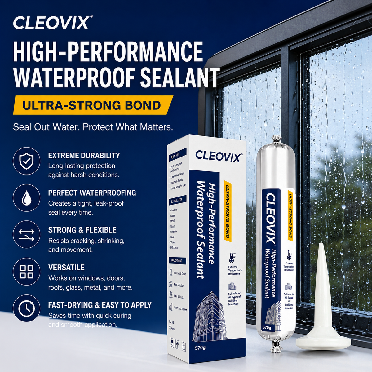 High‑Performance Waterproof Sealant