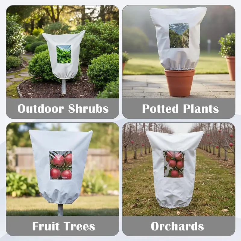 Plant frost protection cover - Winter frost protection for trees, plants, and shrubs