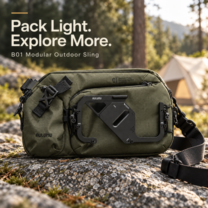 🎒Urban Transit Gear Sling Bag | Expandable 2.5‑3.5L X‑Pac Water‑Rep,Modular Chest Bag for Commute & Outdoor🏕️