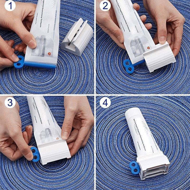 🔥3 Counts Rolling Tube Toothpaste Squeezer