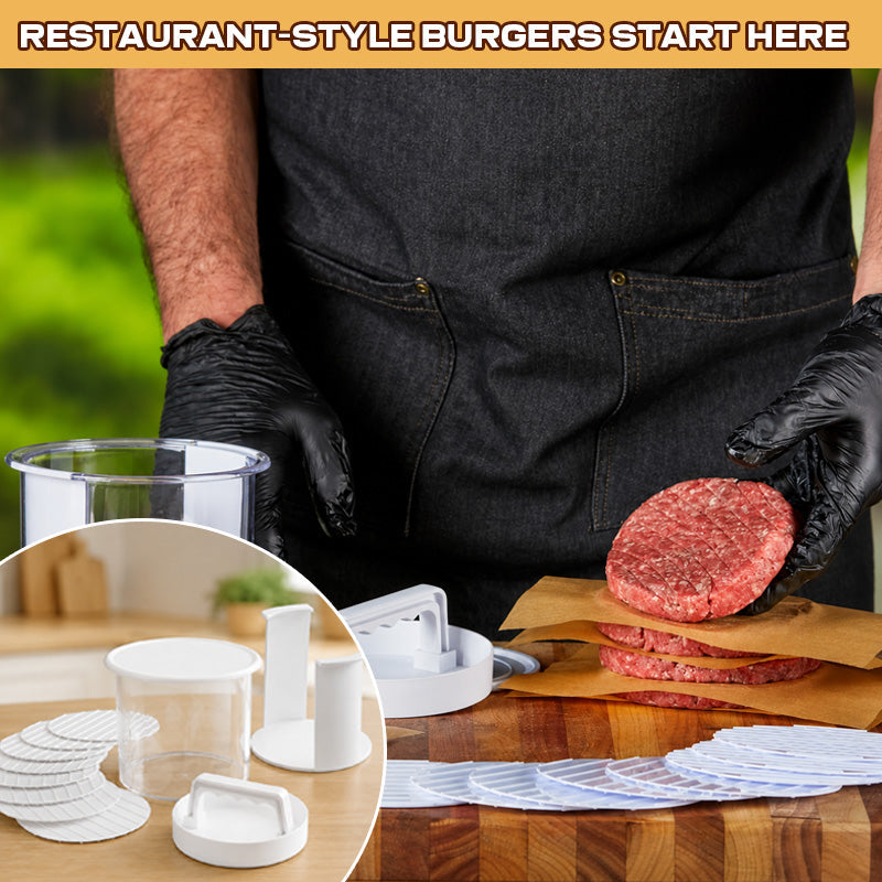 Bye 👋 Messy Hand-Shaping! Craft Pub-Standard Burgers in Seconds 🍔