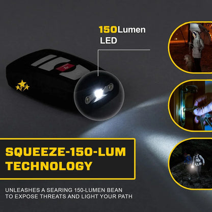🛡 2026 Safety Alert ⚡️3-in-1 – stun gun, flashlight, and car alarm in a keychain