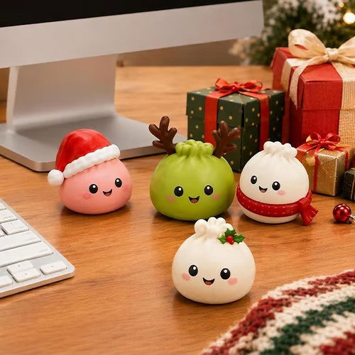 🎄 Christmas Dumpling Squishy Advent Calendar 🎅🎁