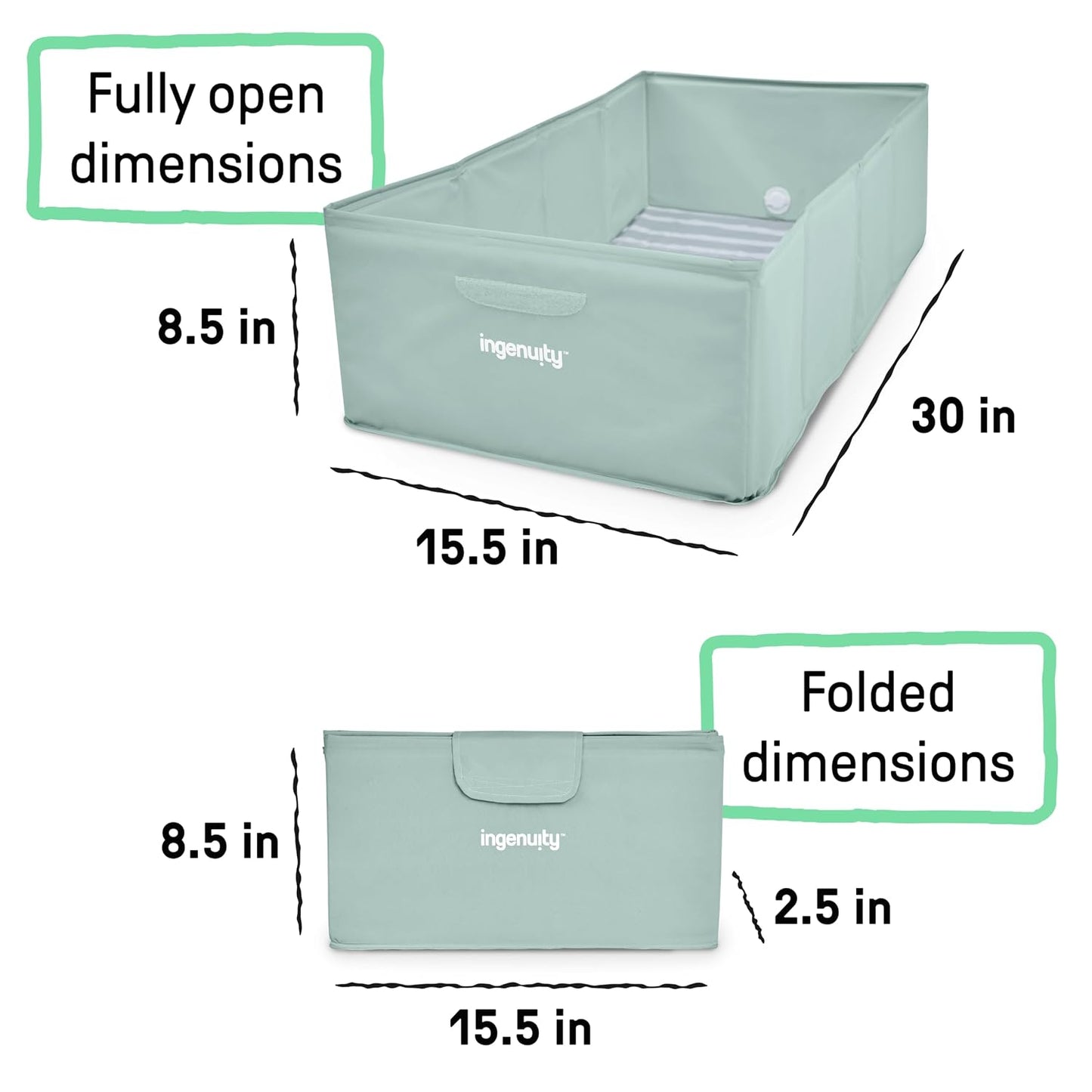 Foldable Portable Toddler Bath Tub, Indoor & Outdoor Travel Baby Bathtub 🛁👶