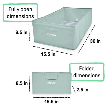 Foldable Portable Toddler Bath Tub, Indoor & Outdoor Travel Baby Bathtub 🛁👶