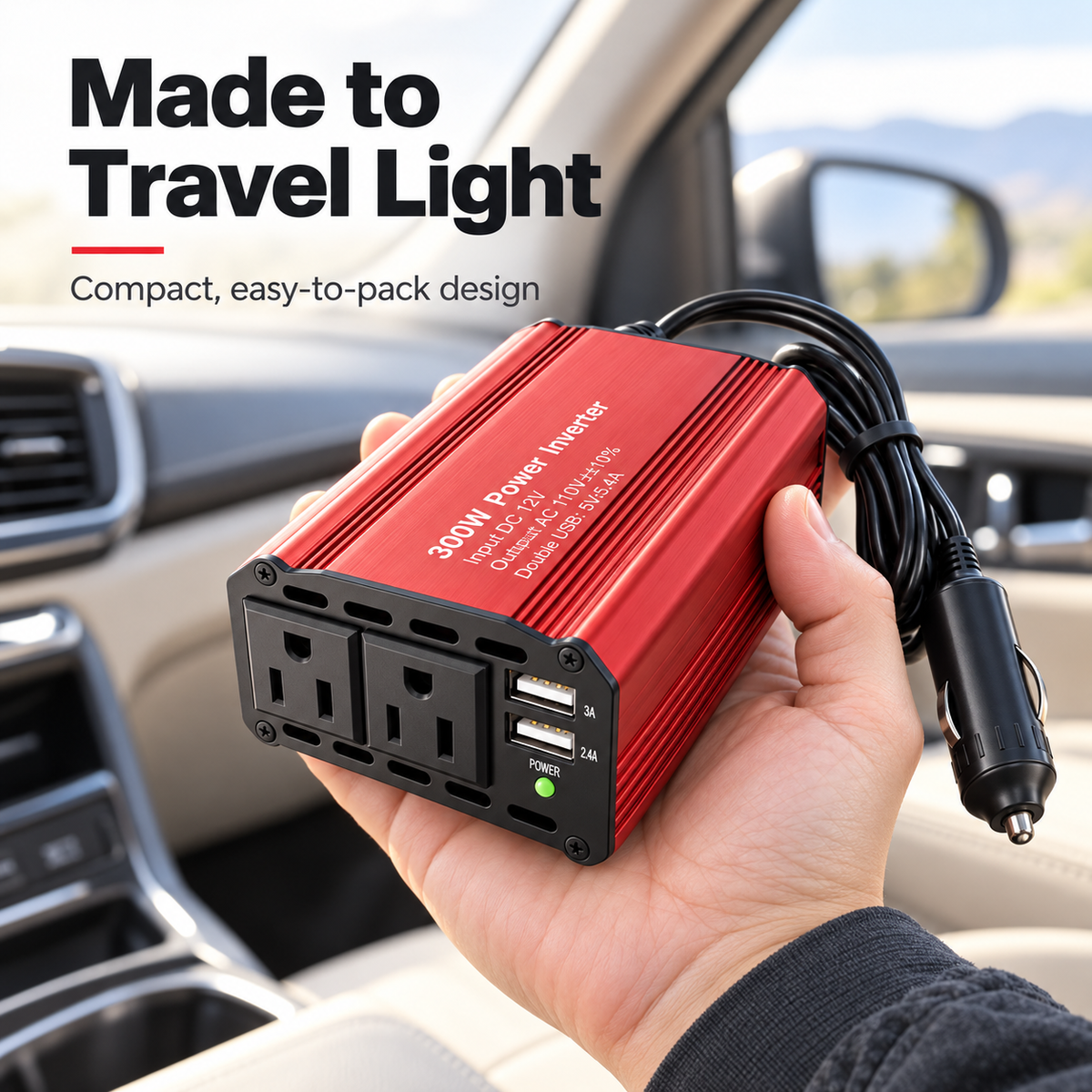 300W Car Inverter