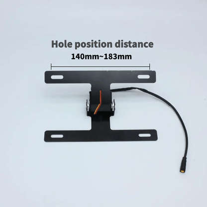 Electric Motorcycle License Plate Holder🏍️