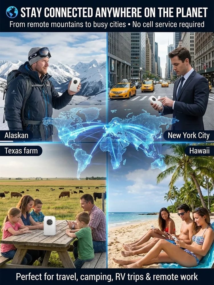 [Global Coverage] Boundless Portable Wi-Fi✨