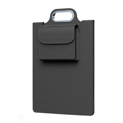 The All-In-One Mobile Workstation Sleeve | Built-In 15W Multi-Device Wireless Charger, Ergonomic Laptop Stand & Mousepad (Fits up to 16")