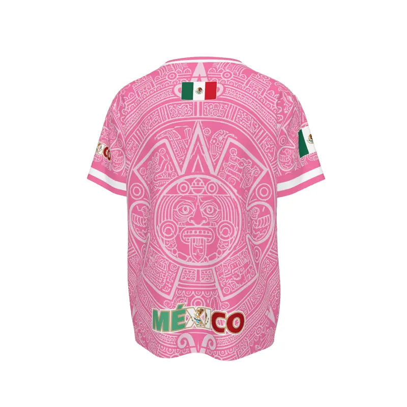 Men's Light Pink Virgencita & San Juditas Mexico 2026 Soccer Jersey