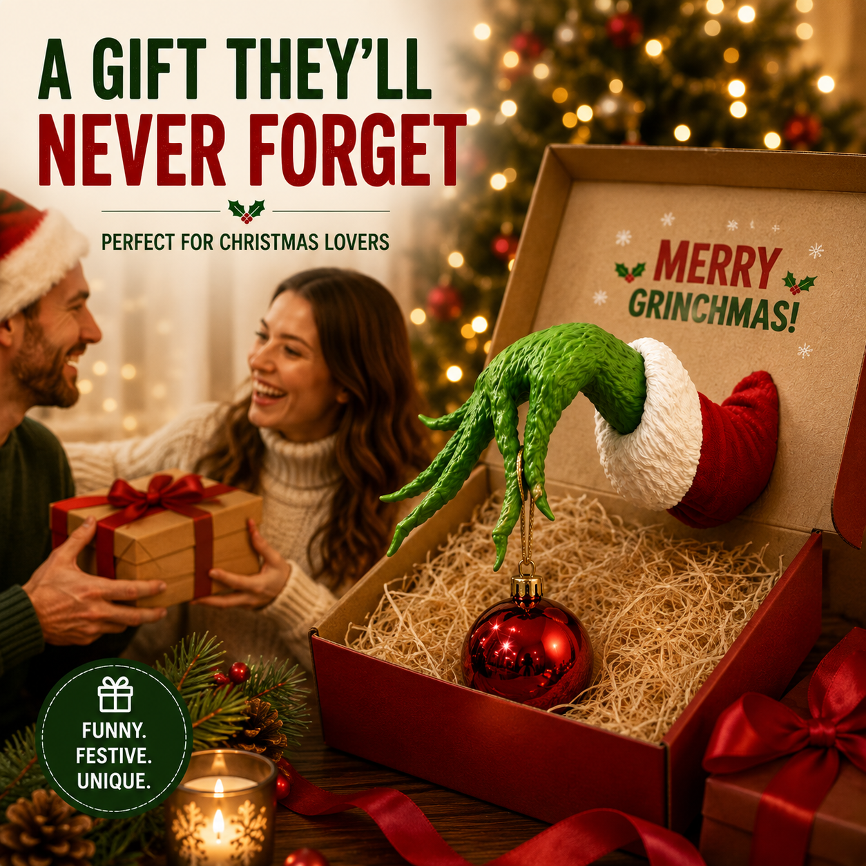 🎄Christmas Ornament Hanger, Home & Festive Party Supplies🎁