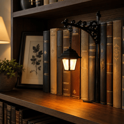 Library Lantern-Decorative Bookshelf Lighting