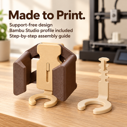 🪥 Gravity-Grip Wall Mount Toothbrush Holder | Drill-Free Bathroom Organizer🧼