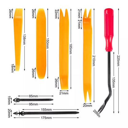 Auto Body Fasteners Kit & Fastener Remover