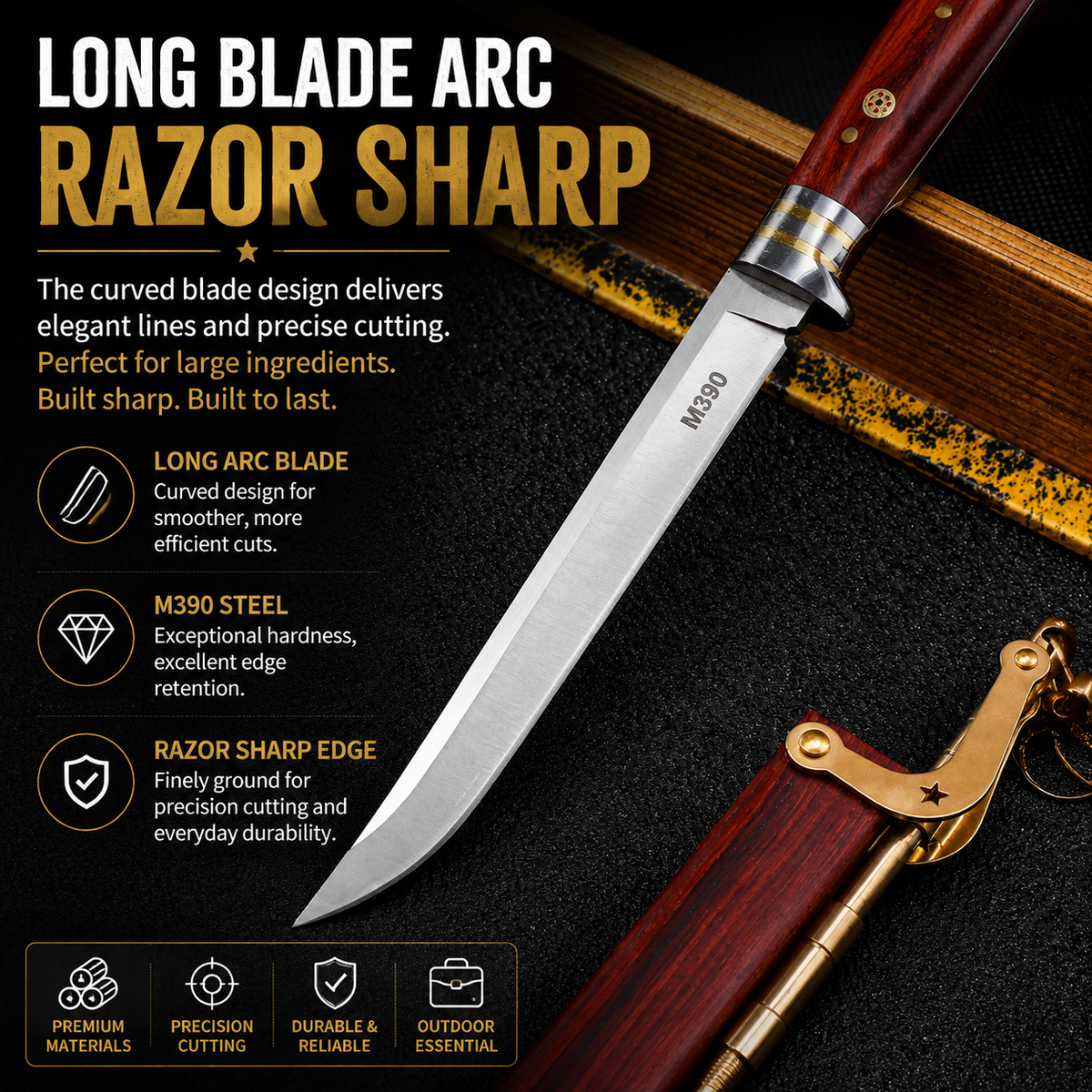 🔪 PREMIUM OUTDOOR KNIFE