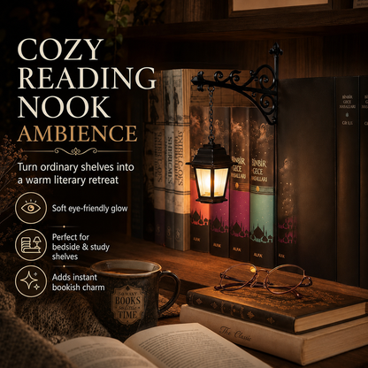Library Lantern-Decorative Bookshelf Lighting
