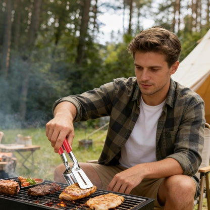 📢Buy 1 Get 1 Free⏰ Stainless Steel Shovel Clip – 2‑in‑1 Kitchen & Grill Tool 🍳🔥