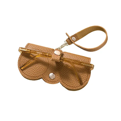 😎🕶️ Protect Your Eyewear in Style – Premium Leather Glasses Case ✨👝