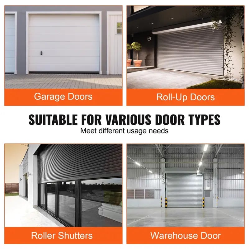 🏠Garage Door Bottom Seal Strip – Flexible Weatherproof Draft & Dust Barrier