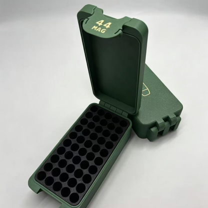 💥🔥Quick Access Ammo Storage Box – 50 Round Lift-Up Design Cartridge Organizer for Range & Storage