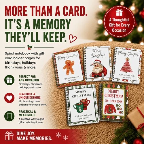 Christmas Gift Card Organizer