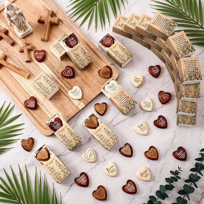 ⏳Limited-time 49% OFF - ✝️ 🎁 Christian Pocket Heart Gift Set(Set of 12)