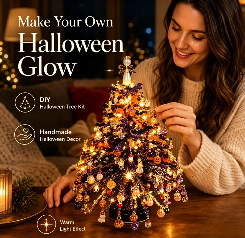 🤶🏼🎅DIY Beaded Christmas Tree Kit – 🎄Create Your Own Sparkling Holiday Decoration