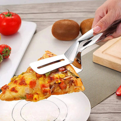 📢Buy 1 Get 1 Free⏰ Stainless Steel Shovel Clip – 2‑in‑1 Kitchen & Grill Tool 🍳🔥