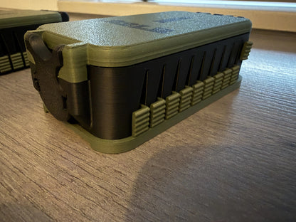 💥🔥Quick Access .22LR Ammo Storage Box – 50 Round Lift-Up Design Cartridge Organizer for Range & Storage