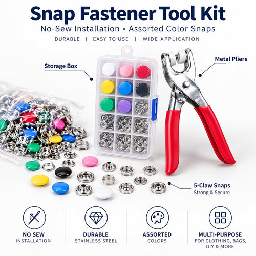 🧰 Snap Fastener Tool Kit