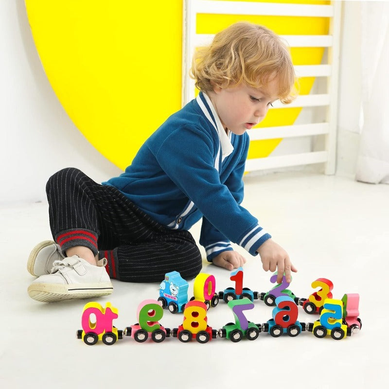 Magnetic Number Train Set