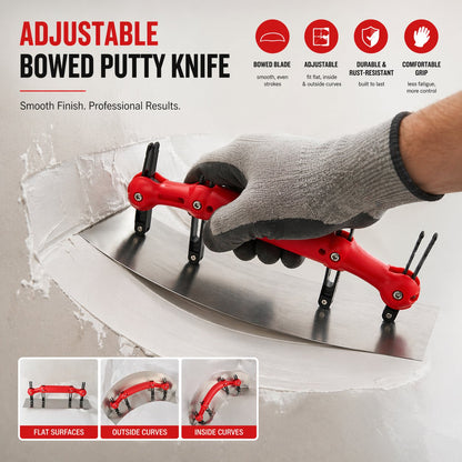 🔥Adjustable Curved Scraper